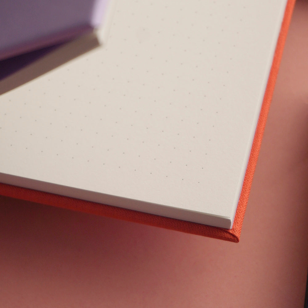 Cuaderno Tangerine Lavender Puntos SEMIKOLON- Depto51