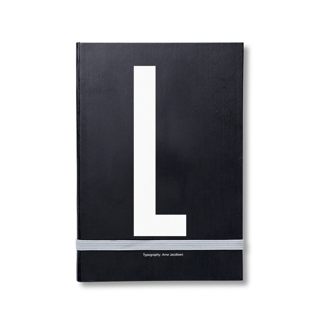 Libreta Personal Notebook (letra a elección) DESIGN LETTERS- Depto51