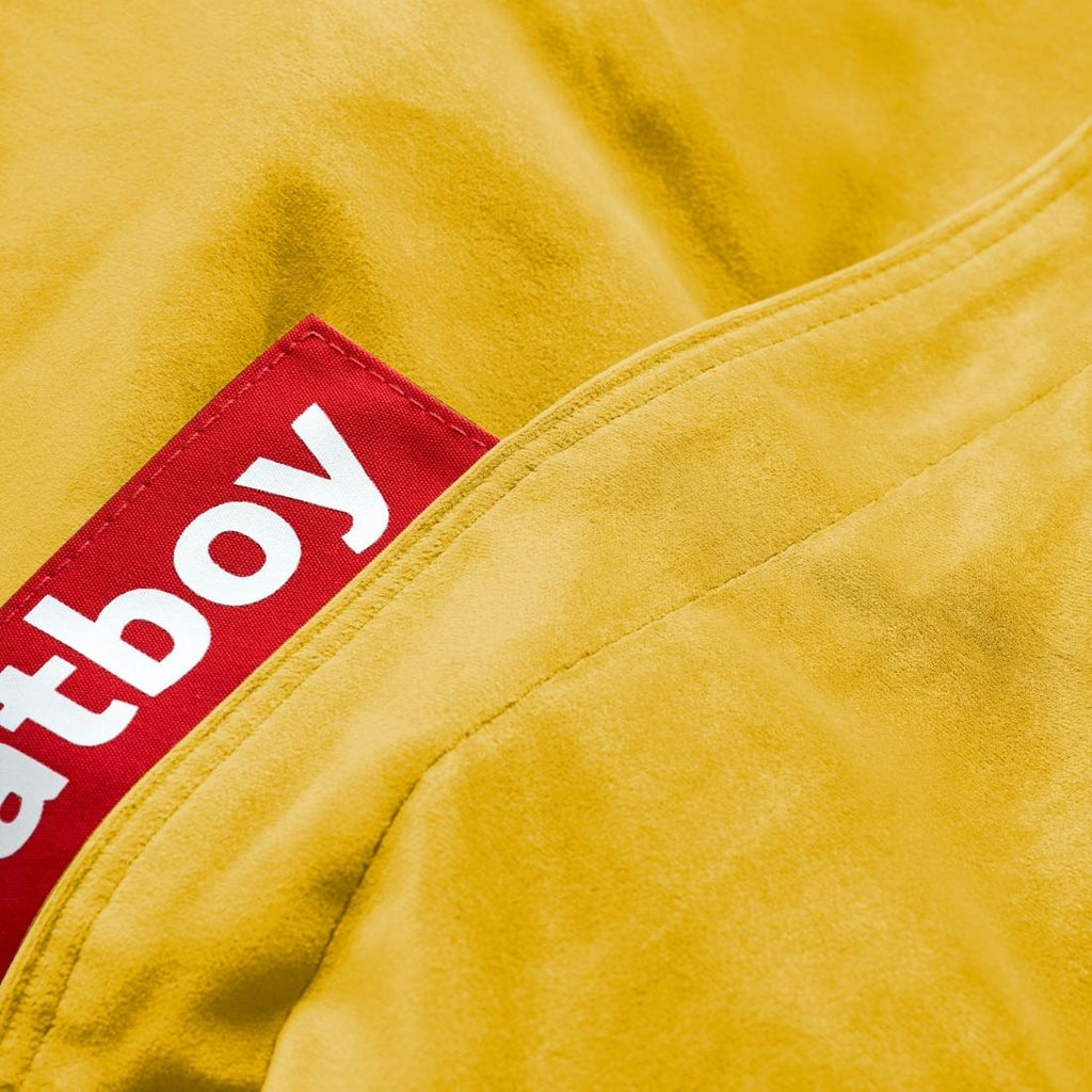 Pouf Fatboy Original Slim Velvet Recycled Gold Honey FATBOY- Depto51