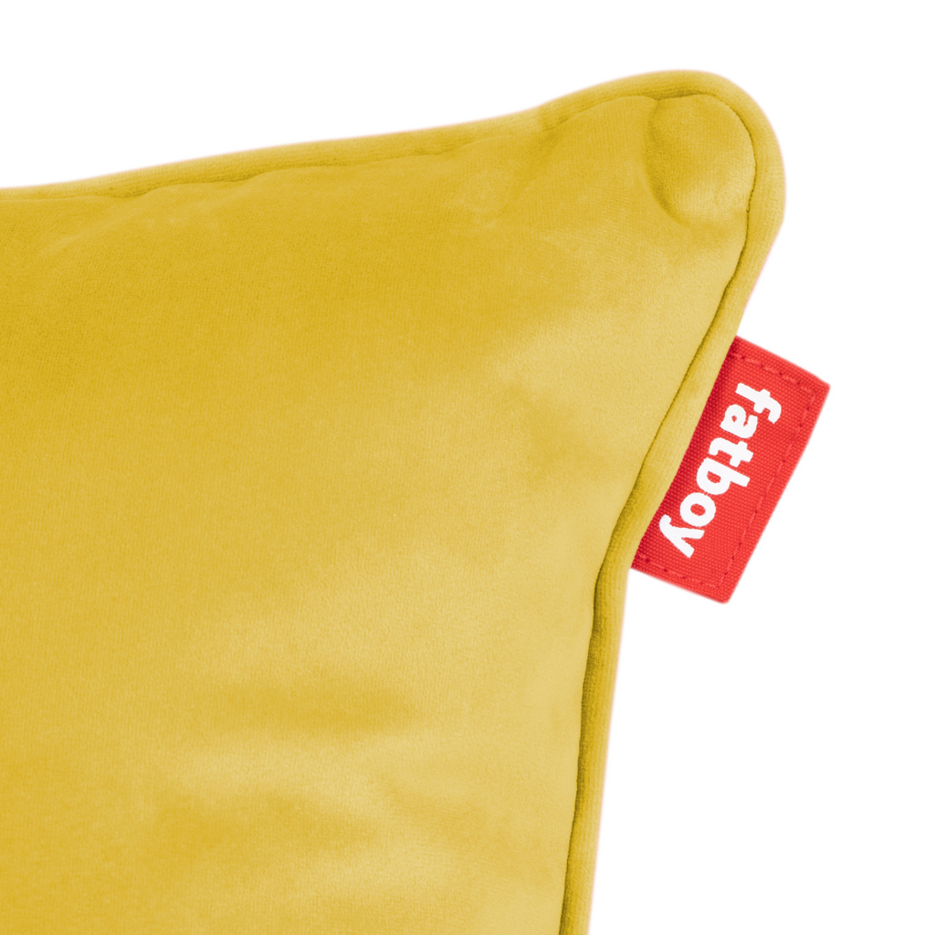 Cojín Fatboy Velvet Pillow Square Recycled Gold Honey FATBOY- Depto51
