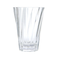 Taza Urban Glass 360 ml Twisted Latte Glass Clear