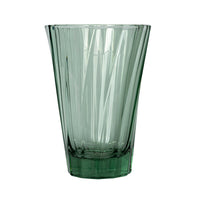 Taza Urban Glass 360 ml Twisted Latte Glass Green