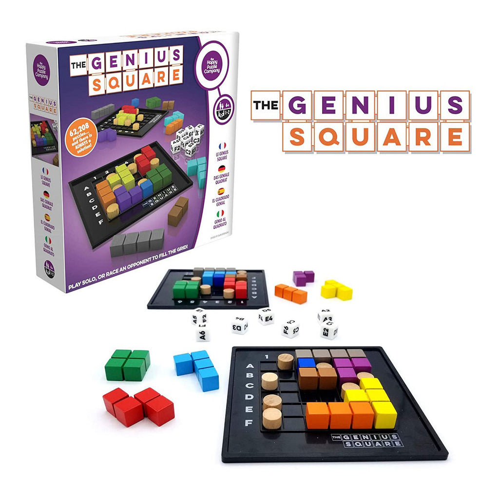 Juego de Ingenio The Genius Square THE HAPPY PUZZLE COMPANY- Depto51
