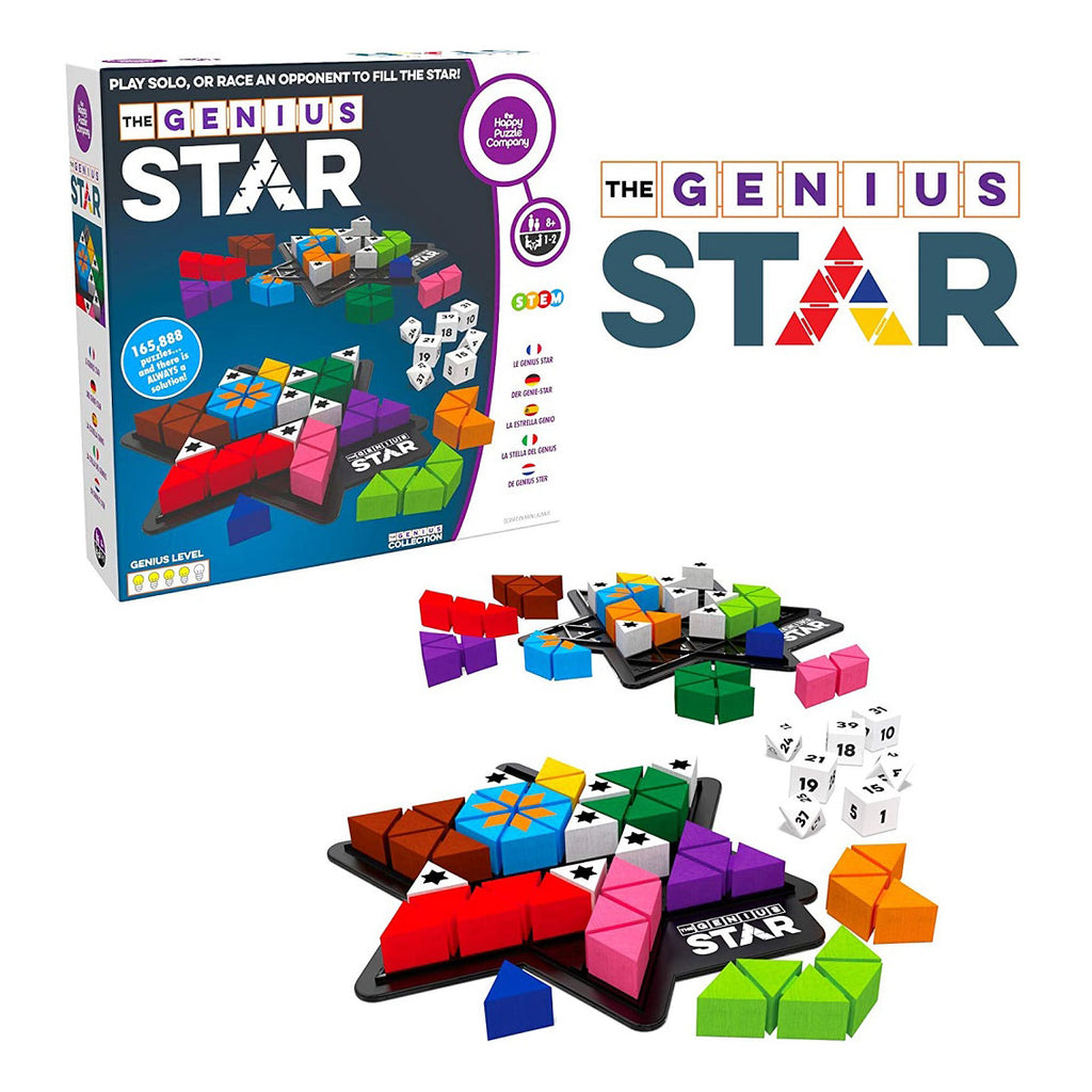 Juego de Ingenio The Genius Star THE HAPPY PUZZLE COMPANY- Depto51