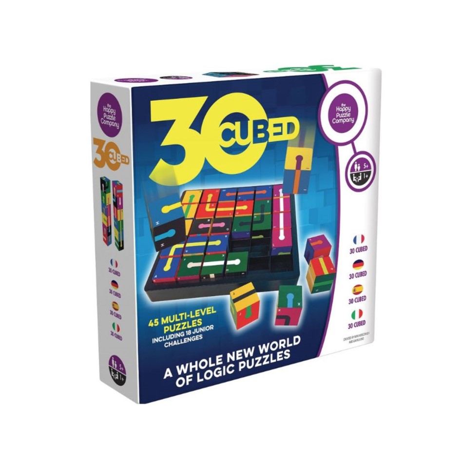 Juego de Ingenio 30 Cubed THE HAPPY PUZZLE COMPANY- Depto51
