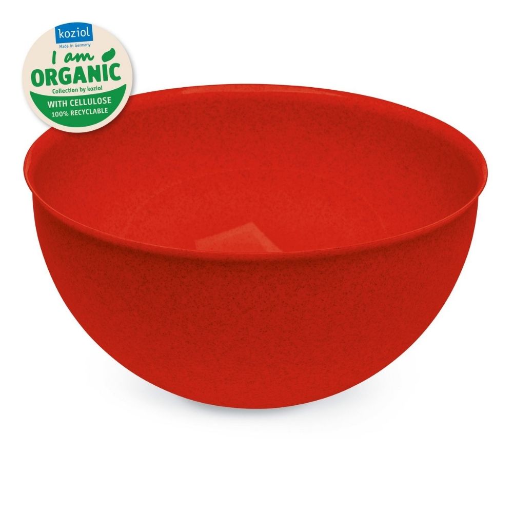 Bowl para Ensalada Palsby 5 L Rojo Orgánico KOZIOL- Depto51