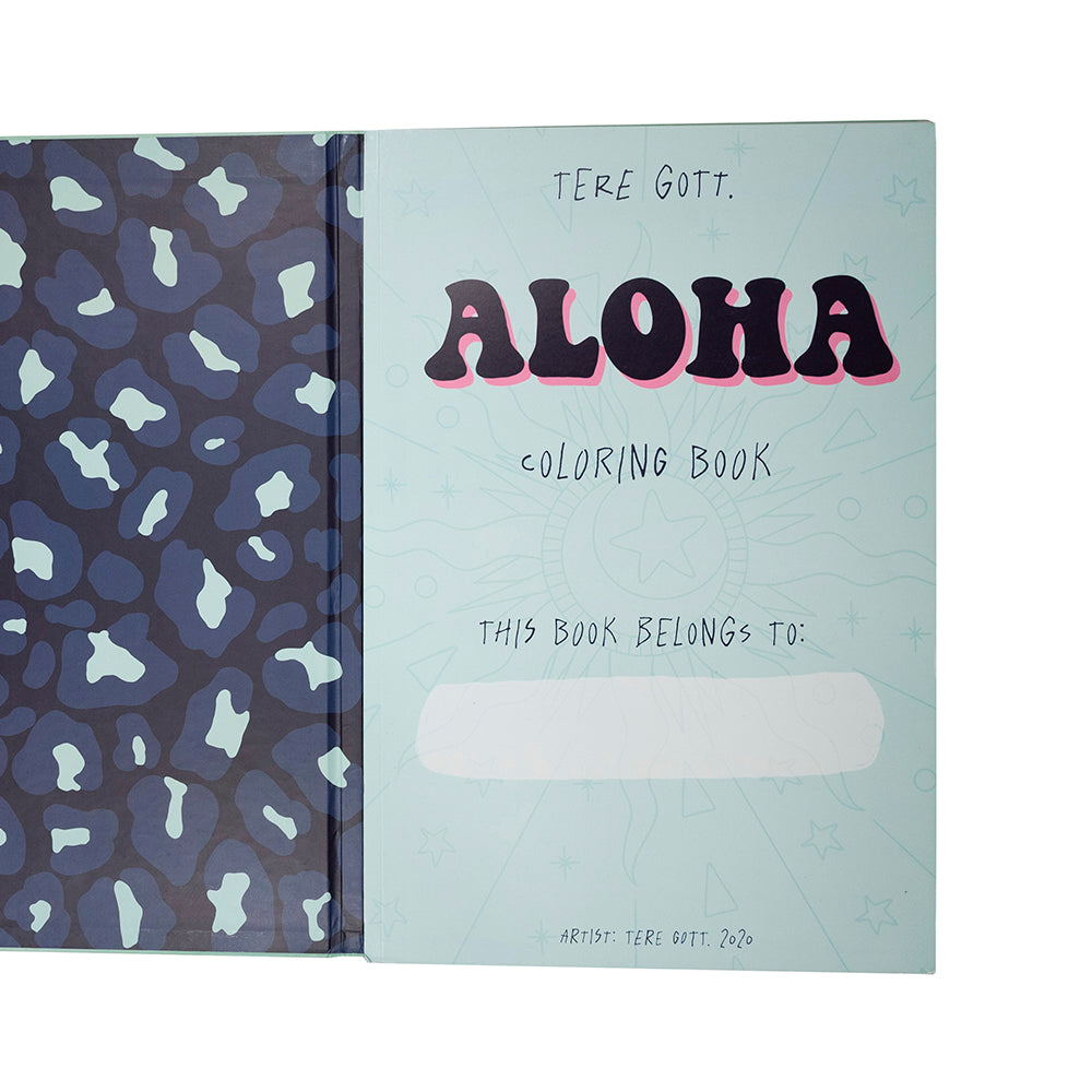 Libro para Colorear Aloha Tere Gott TERE GOTT- Depto51