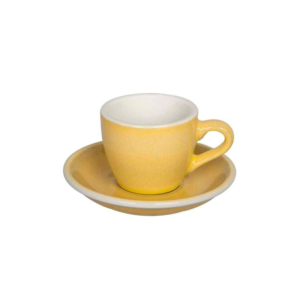 Taza EGG Espresso 80 ml Potter Colours Butter Cup LOVERAMICS- Depto51