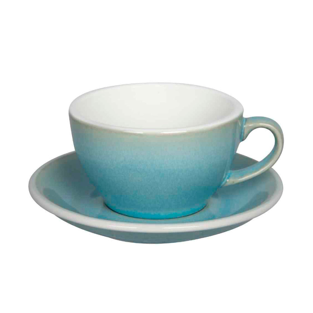 Taza EGG Cappuccino 250 ml Potter Colours Ice Blue LOVERAMICS- Depto51
