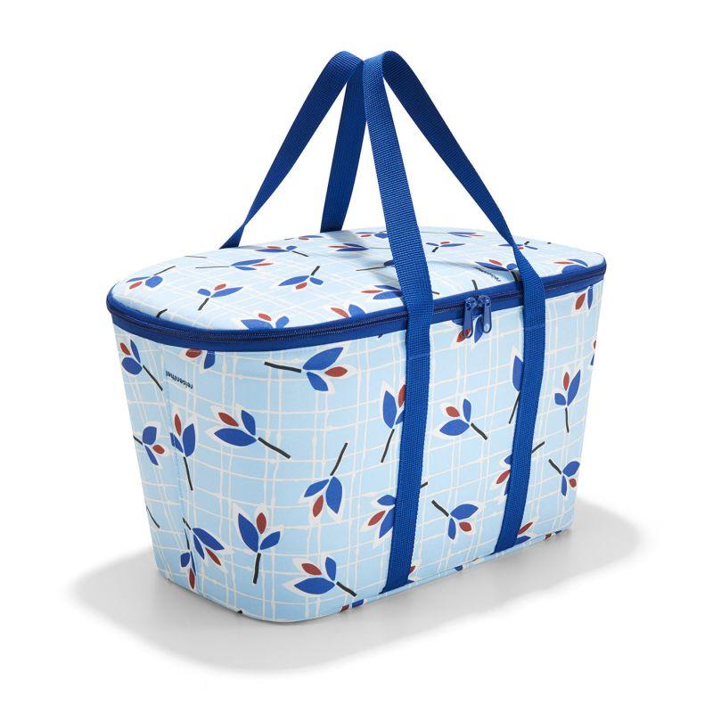 Bolso Térmico Plegable Coolerbag Leaves Blue REISENTHEL- Depto51