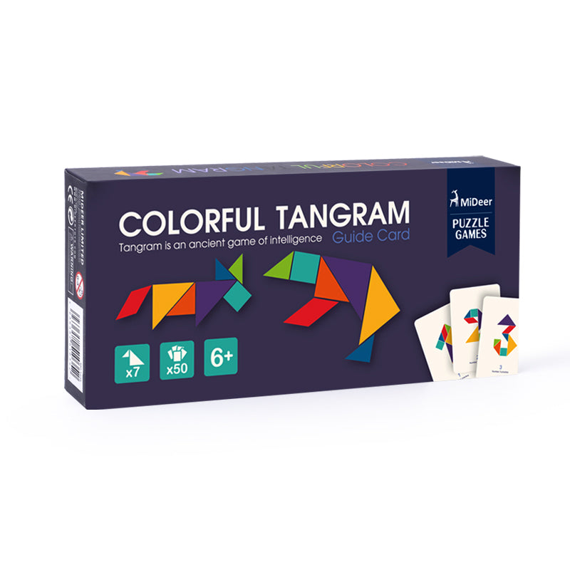 Tangramas Coloridos MIDEER- Depto51