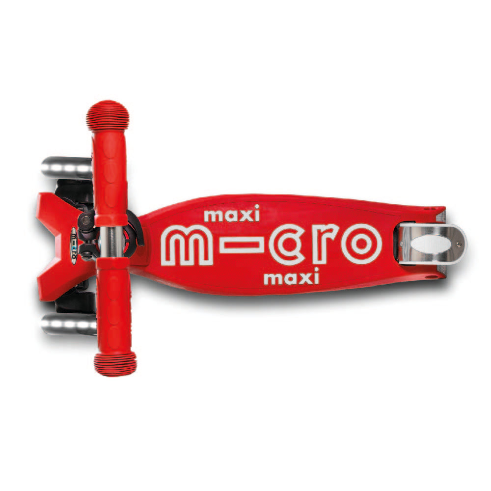Scooter Maxi Deluxe Led Rojo MICRO- Depto51