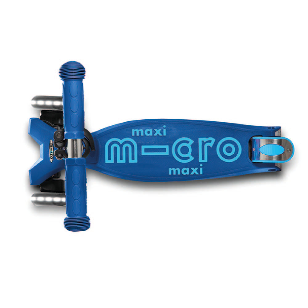 Scooter Maxi Deluxe Led Azul Marino MICRO- Depto51