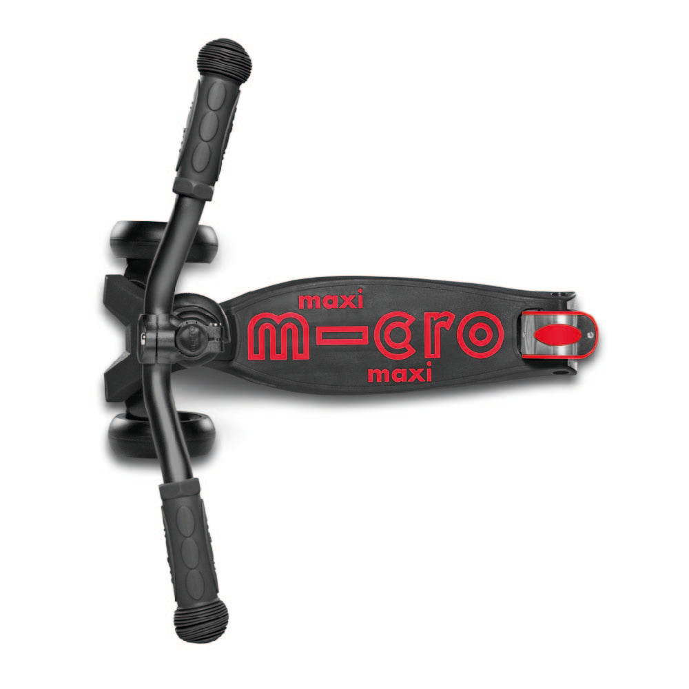 Scooter Maxi Deluxe Pro Negro MICRO- Depto51