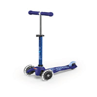 Scooter Mini Deluxe Led Azul