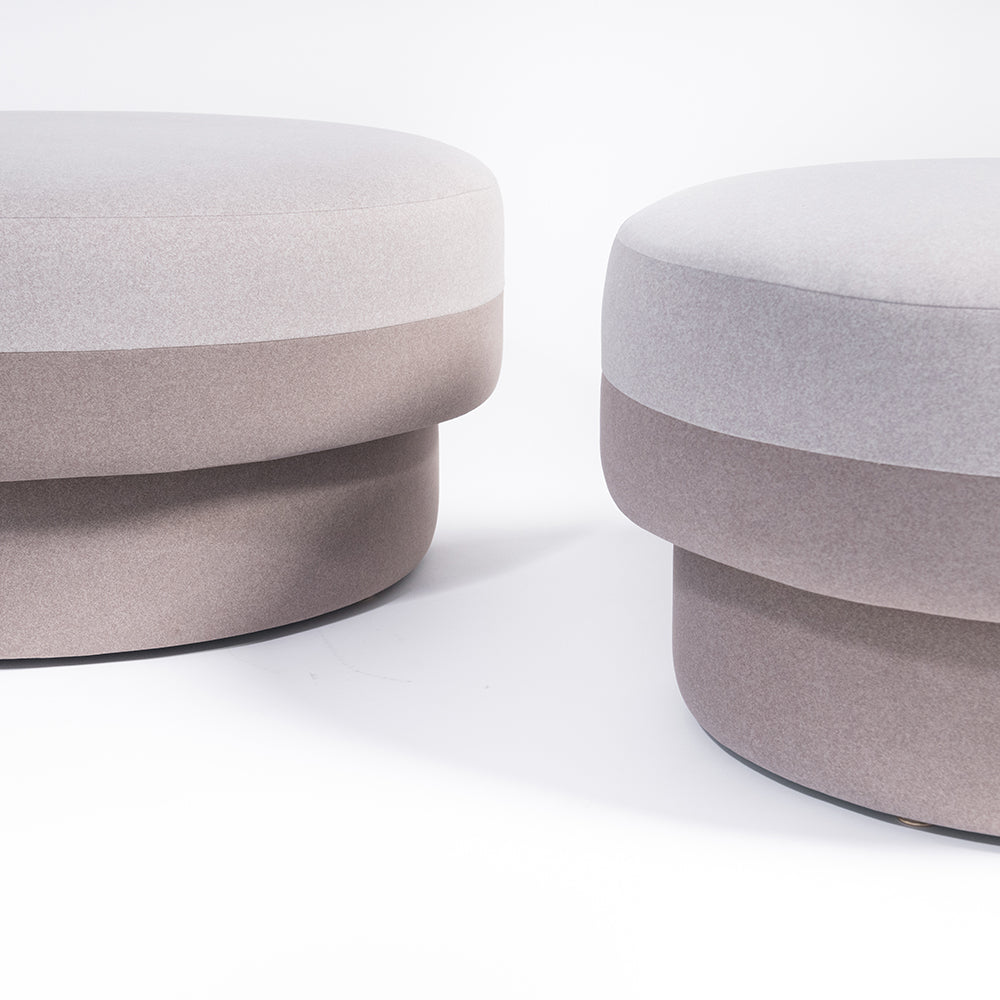 Pouf For 2 L Nordic 114 con Nordic 108 NEST AT HOME- Depto51