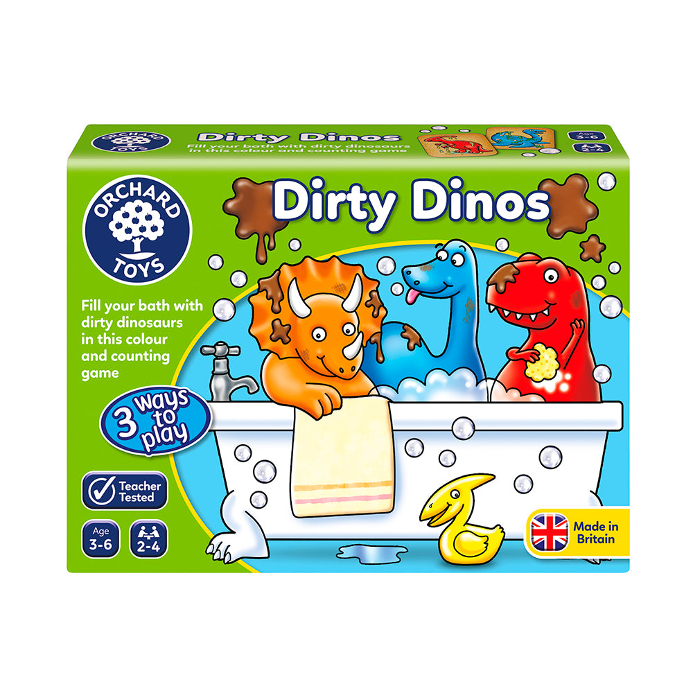 Juego de Dinosaurios Dirty Dinos ORCHARD TOYS- Depto51