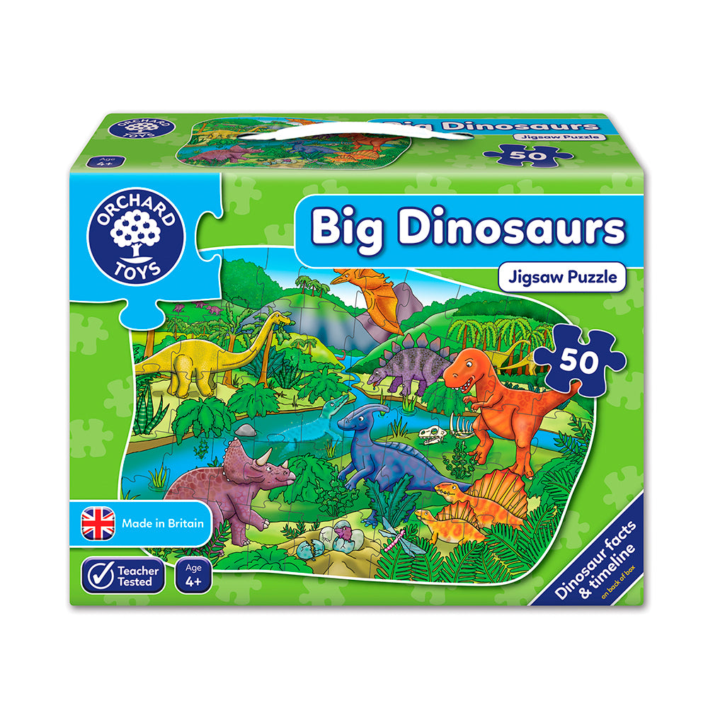 Puzzle Gran Dinosaurio 50 piezas ORCHARD TOYS- Depto51