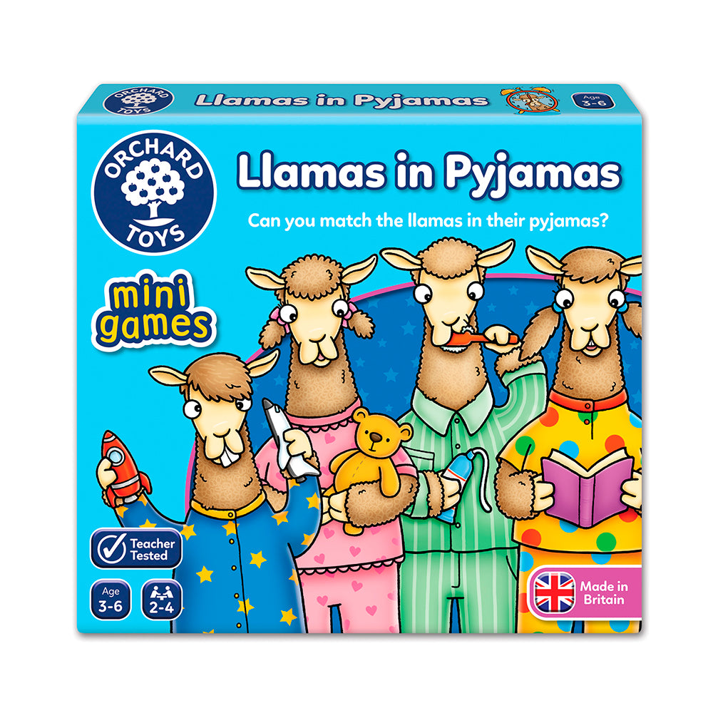 Mini Juego Llamas en Pijamas! ORCHARD TOYS- Depto51