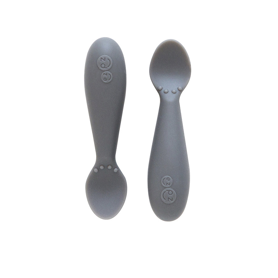 Cucharas Tiny Spoon Gray EZPZ- Depto51