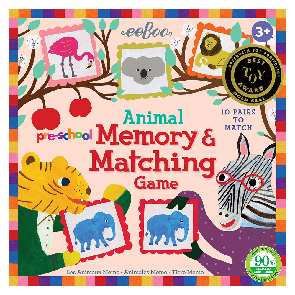 Memorice niños pequeños Animales EEBOO- Depto51