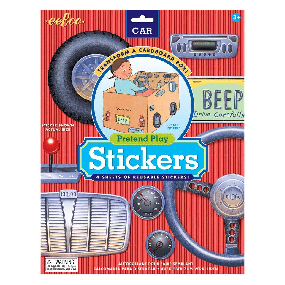 Stickers para Juego Imaginario: Auto EEBOO- Depto51