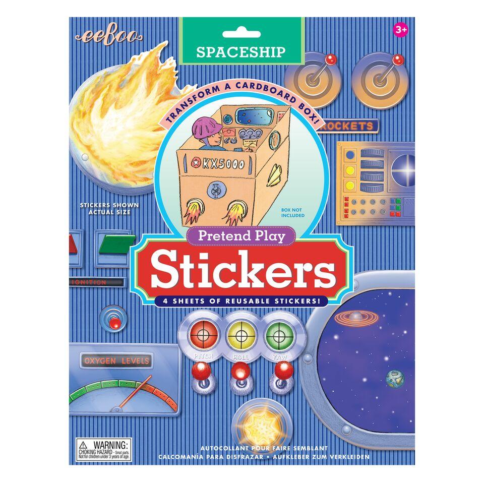 Stickers para Juego Imaginario: Cohete EEBOO- Depto51