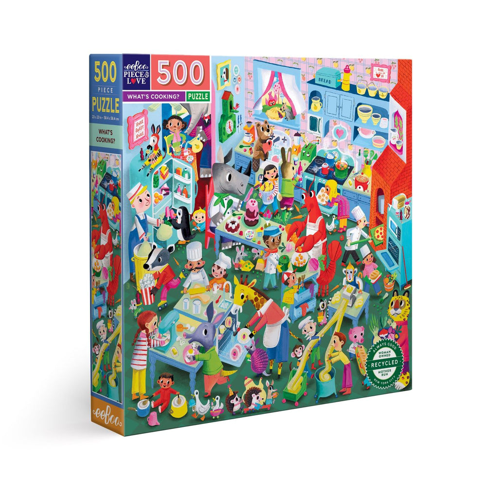 Puzzle 500 piezas cuadrado En la Cocina EEBOO- Depto51