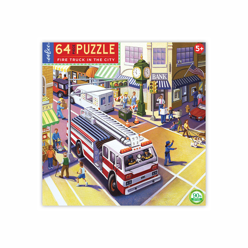 Puzzle 64 Piezas Camión de Bomberos EEBOO- Depto51