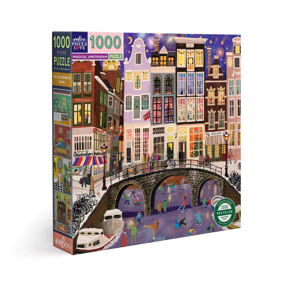 Puzzle 1000 Piezas Amsterdam Mágico EEBOO- Depto51
