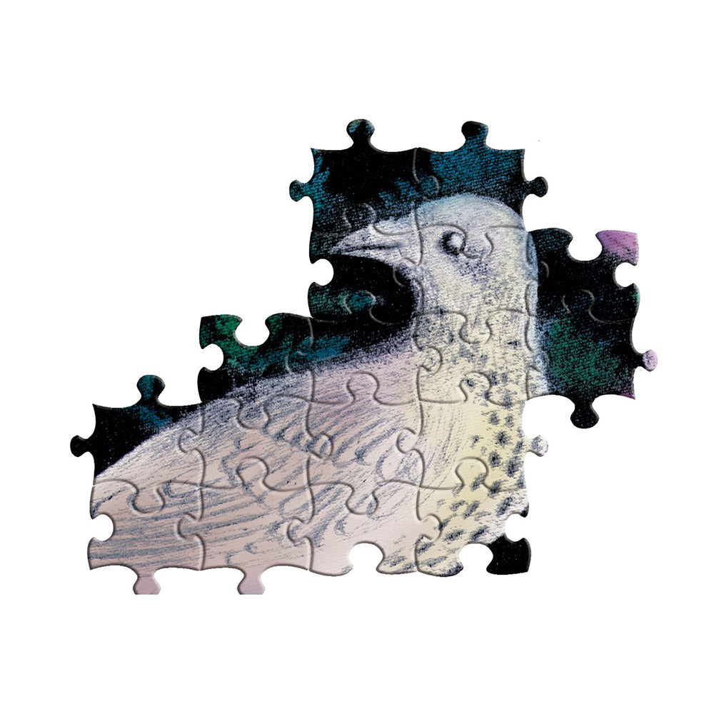 Puzzle 1000 Piezas Pájaros en Helechos EEBOO- Depto51