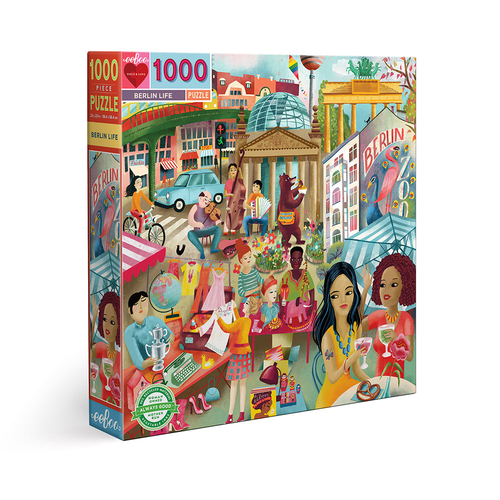 Puzzle 1000 Piezas Berlin EEBOO- Depto51