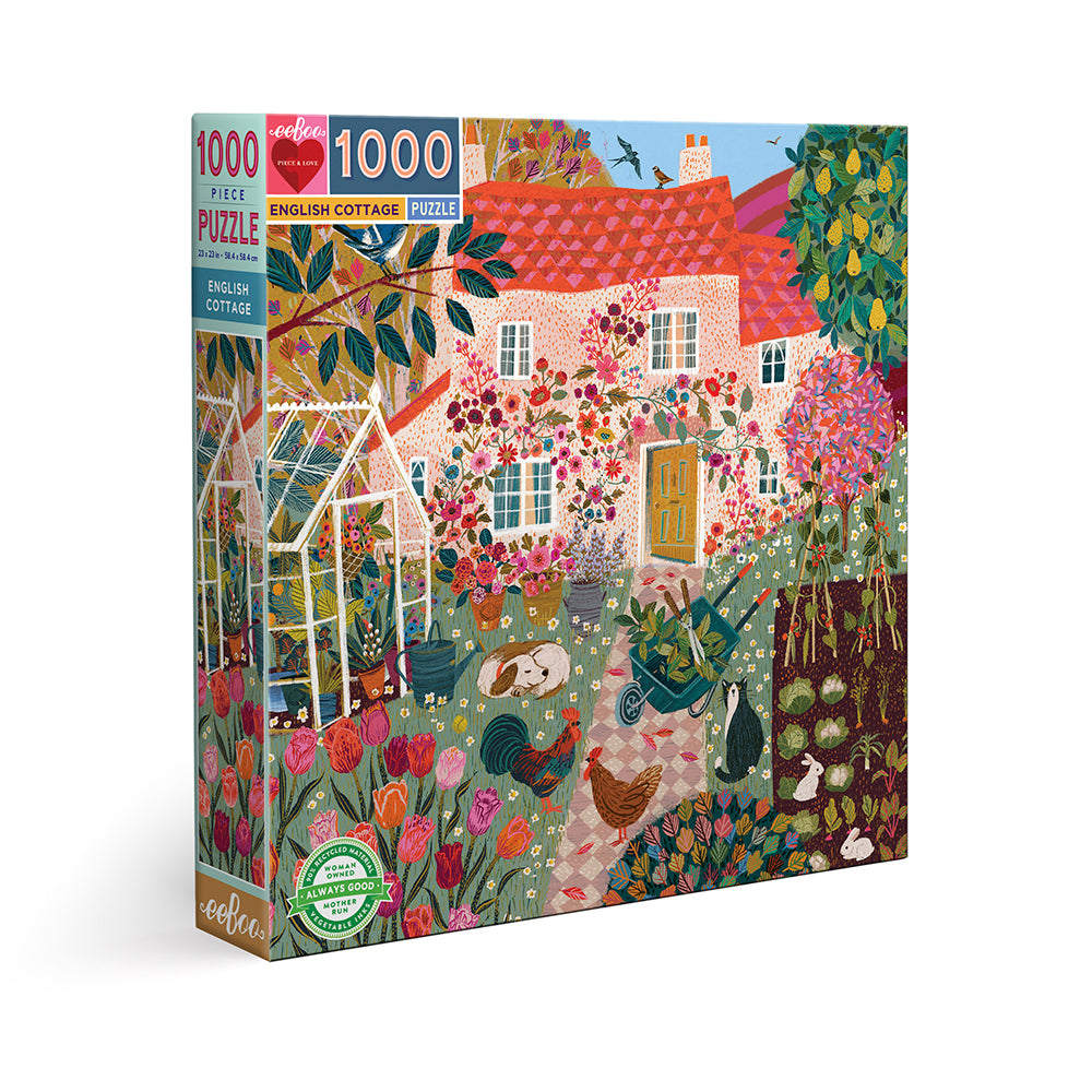 Puzzle 1000 piezas Casa Inglesa EEBOO- Depto51