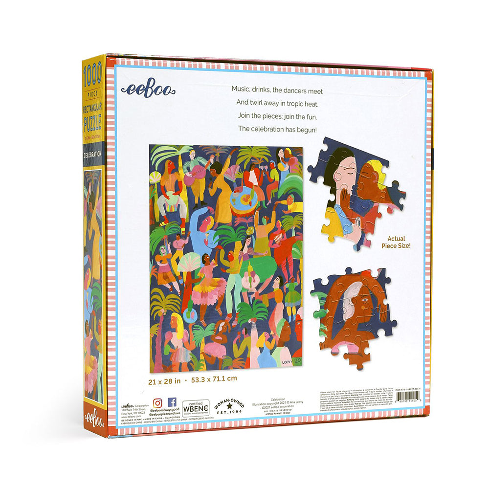 Puzzle 1000 Piezas Celebración EEBOO- Depto51
