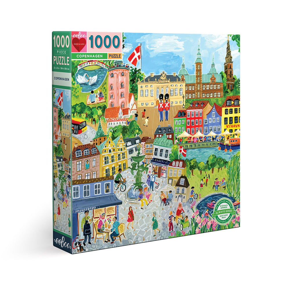 Puzzle 1000 Piezas Copenhague EEBOO- Depto51