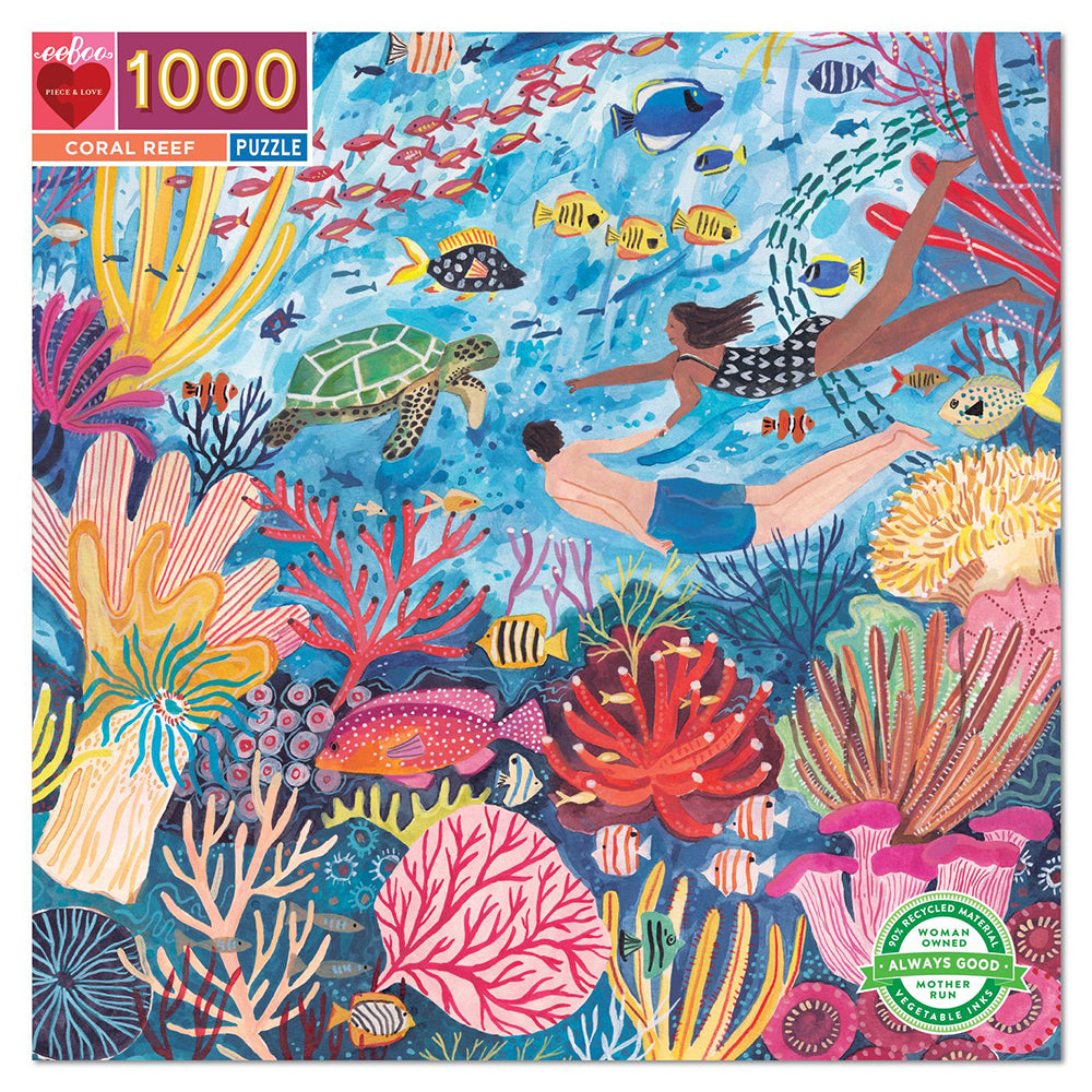 Puzzle 1000 Piezas Corales EEBOO- Depto51