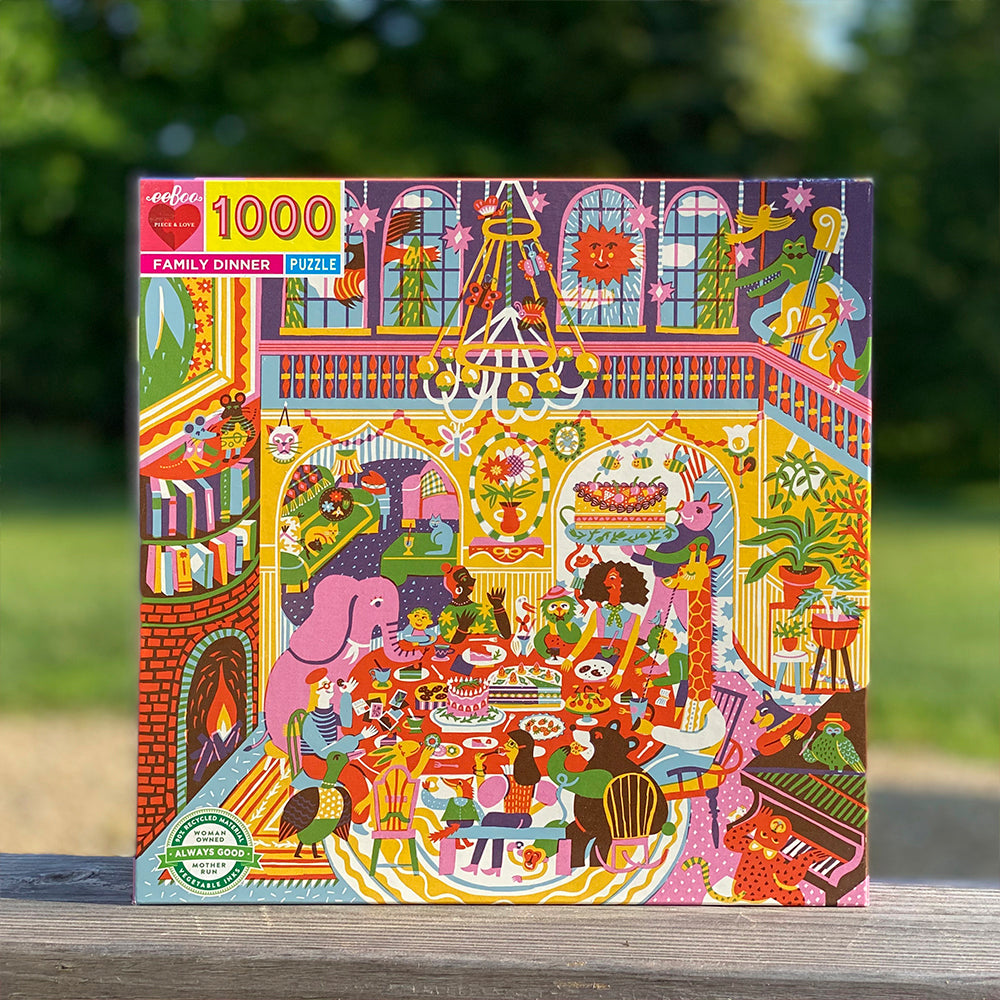 Puzzle 1000 Piezas Cena Familiar EEBOO- Depto51