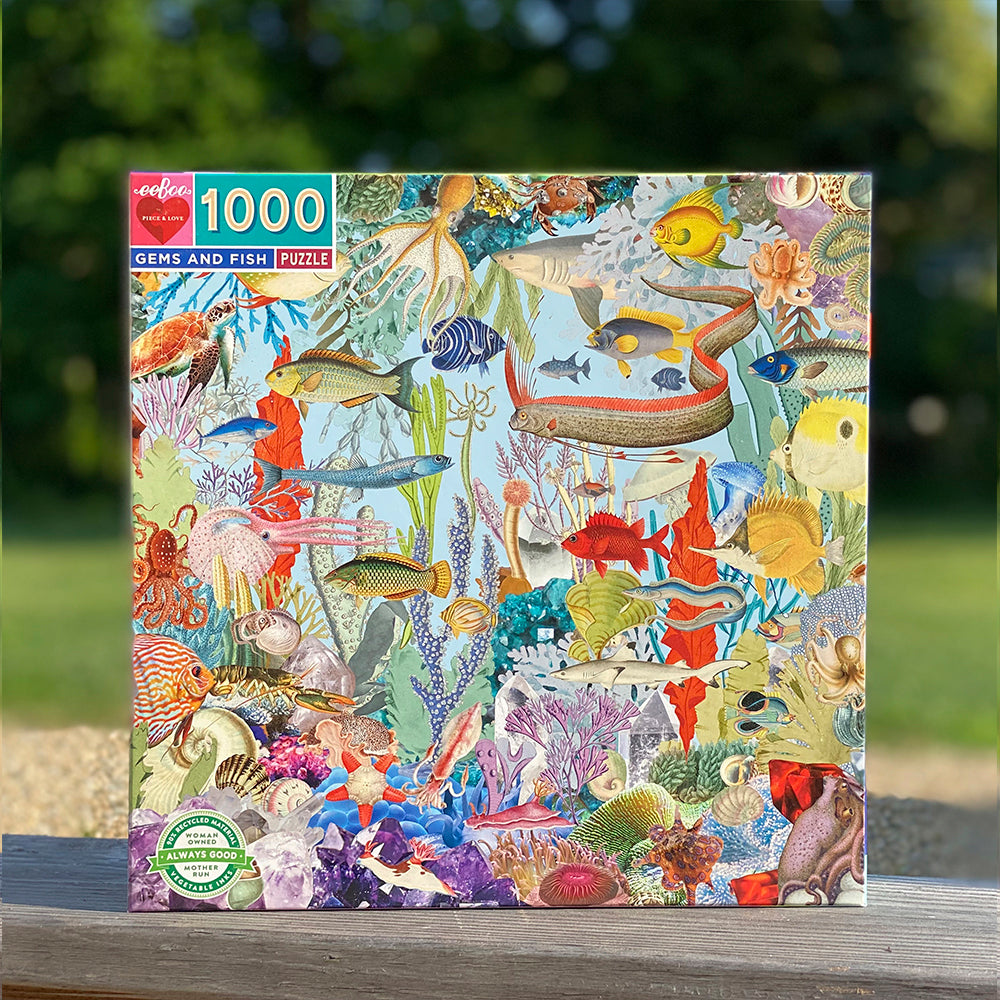 Puzzle 1000 Piezas Peces EEBOO- Depto51