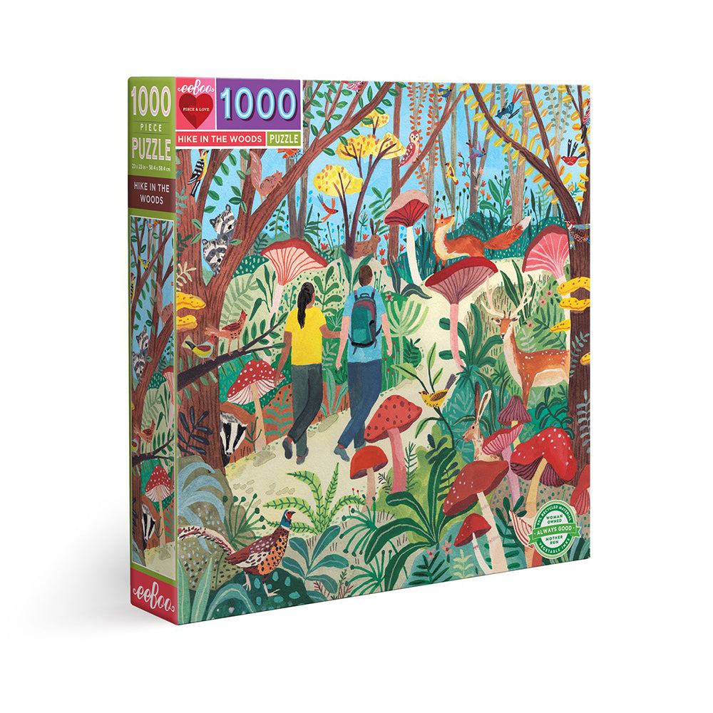 Puzzle 1000 Piezas Paseo por el Bosque EEBOO- Depto51