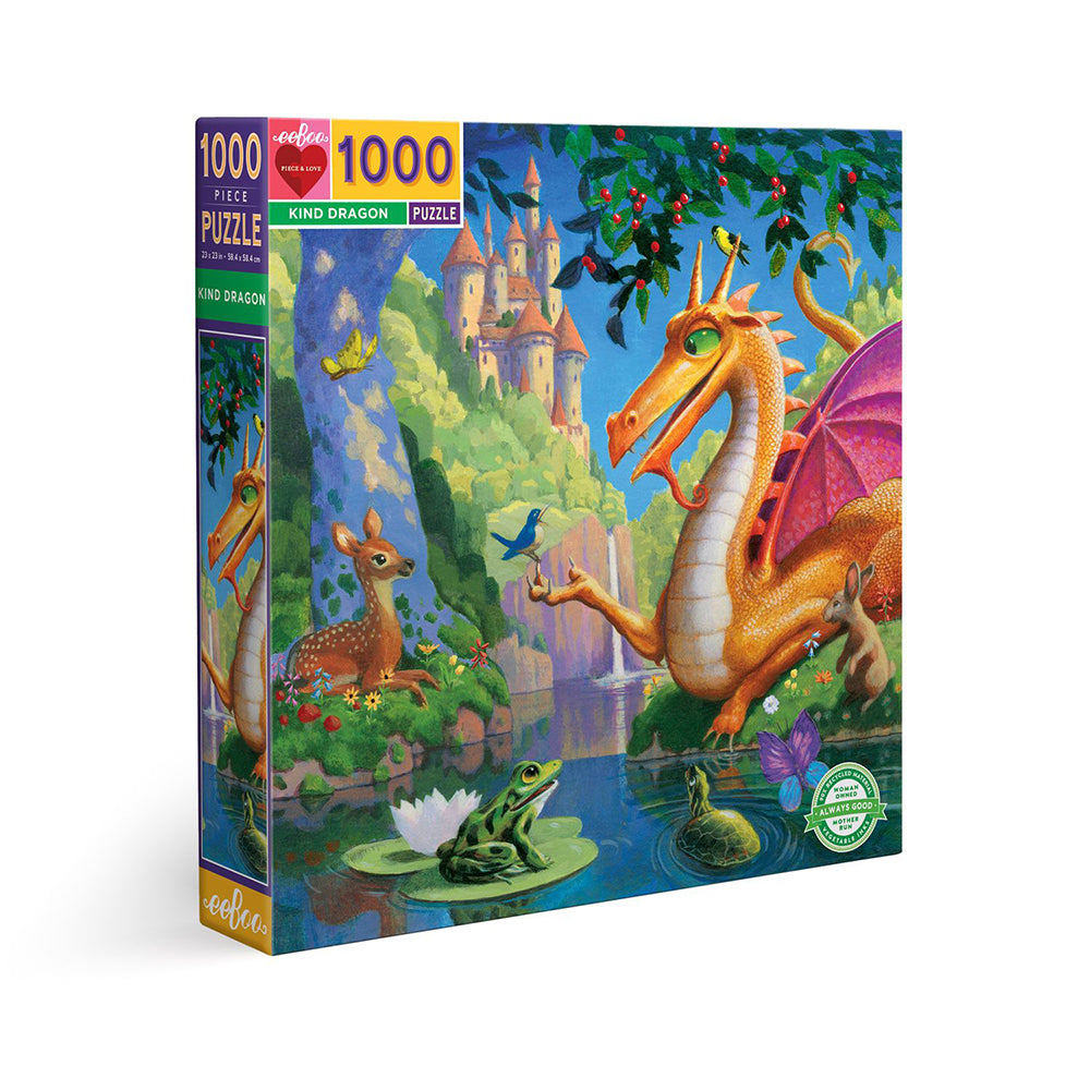 Puzzle 1000 Piezas Gentil Dragón EEBOO- Depto51