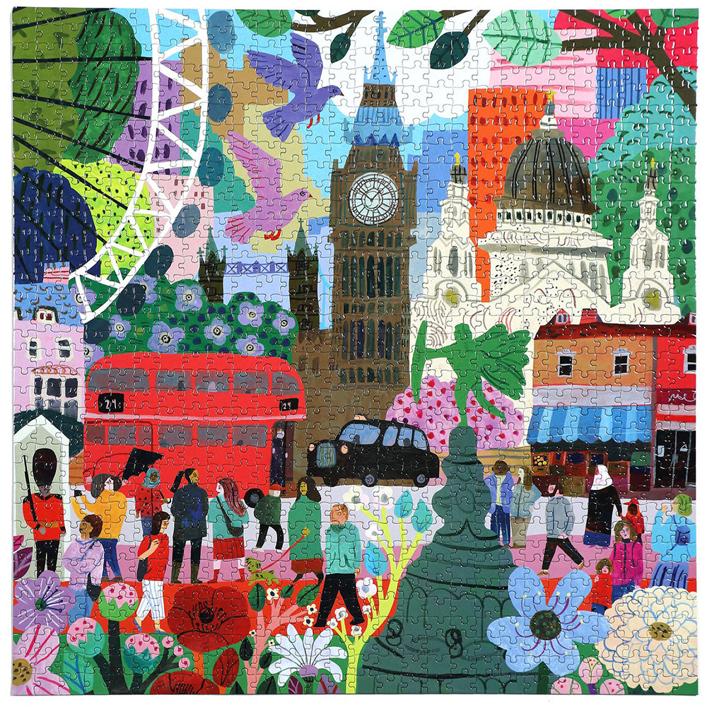 Puzzle 1000 Piezas Vida en Londres EEBOO- Depto51