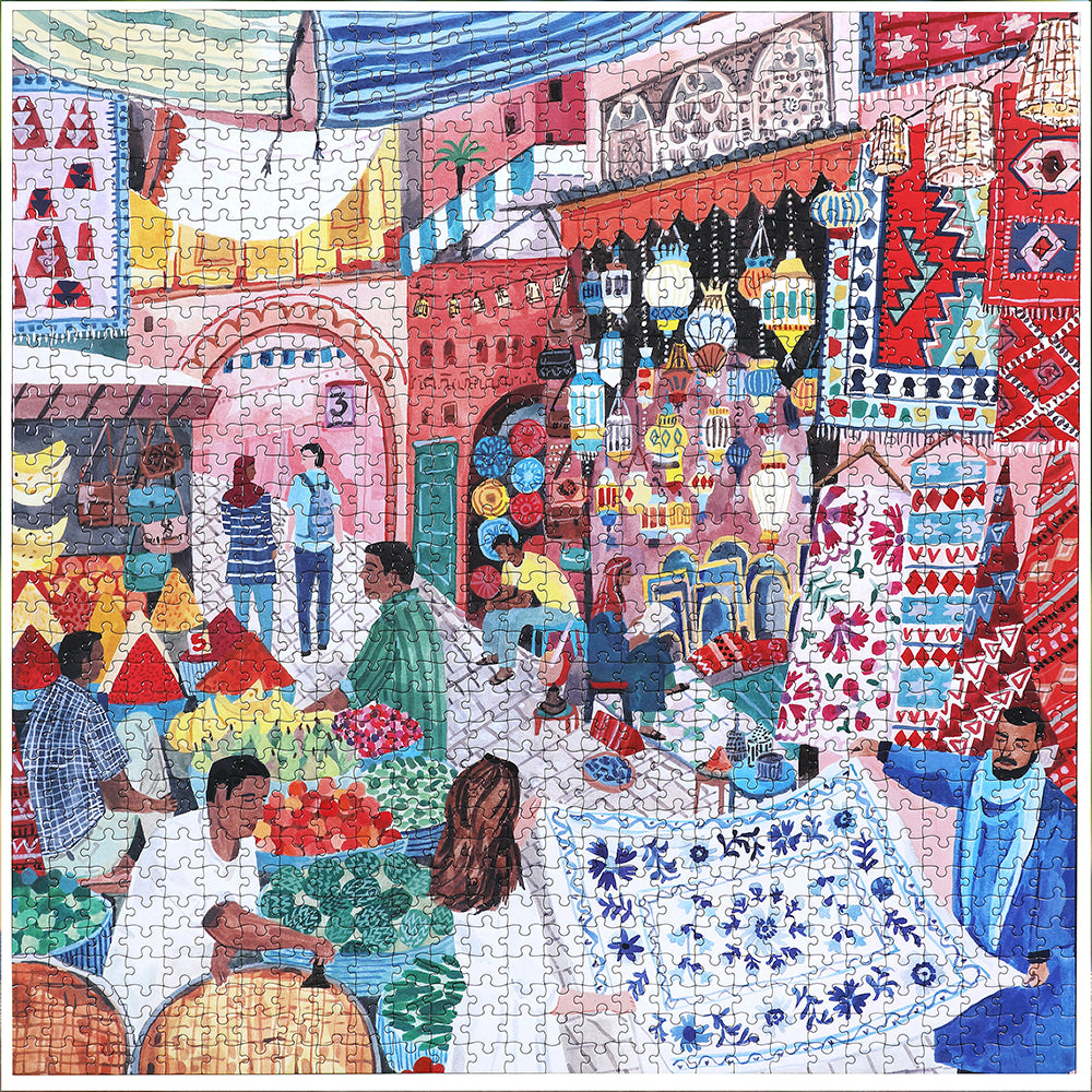 Puzzle 1000 Piezas Marrakesh EEBOO- Depto51