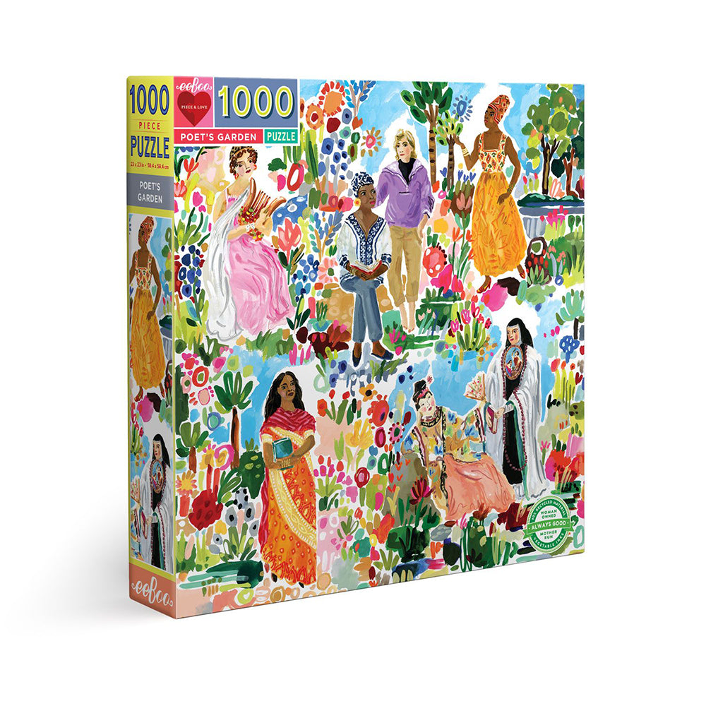 Puzzle 1000 Piezas Jardín de Poetas EEBOO- Depto51