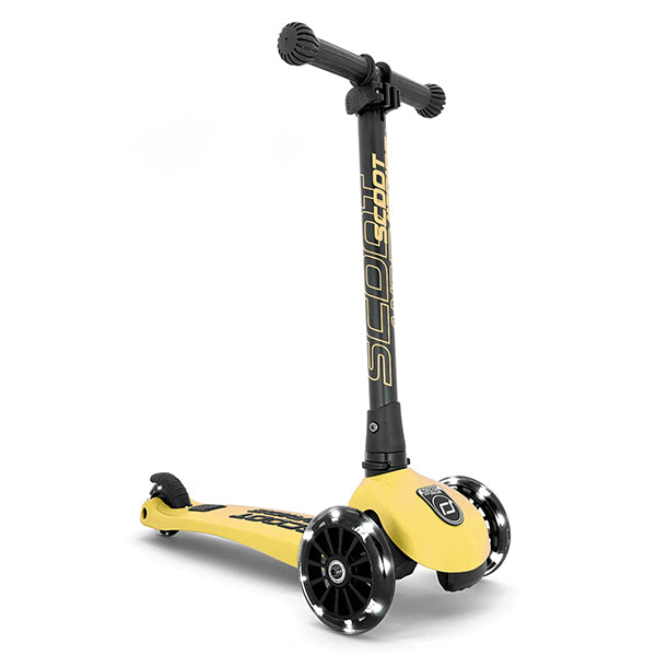 Scooter Highway Kick 3 LED Lemon SCOOT AND RIDE- Depto51