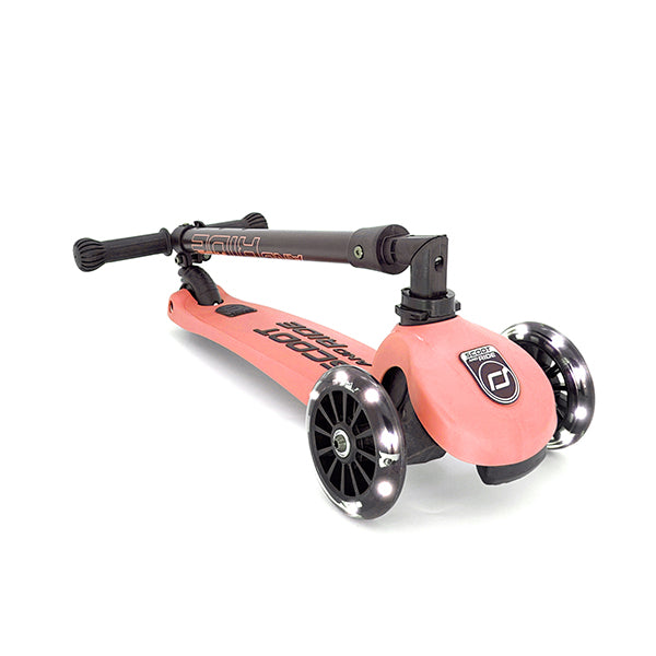 Scooter Highway Kick 3 LED Peach SCOOT AND RIDE- Depto51