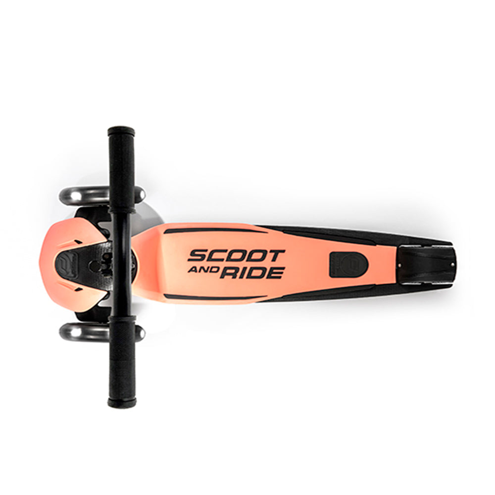 Scooter Highwaykick 5 LED Peach SCOOT AND RIDE- Depto51