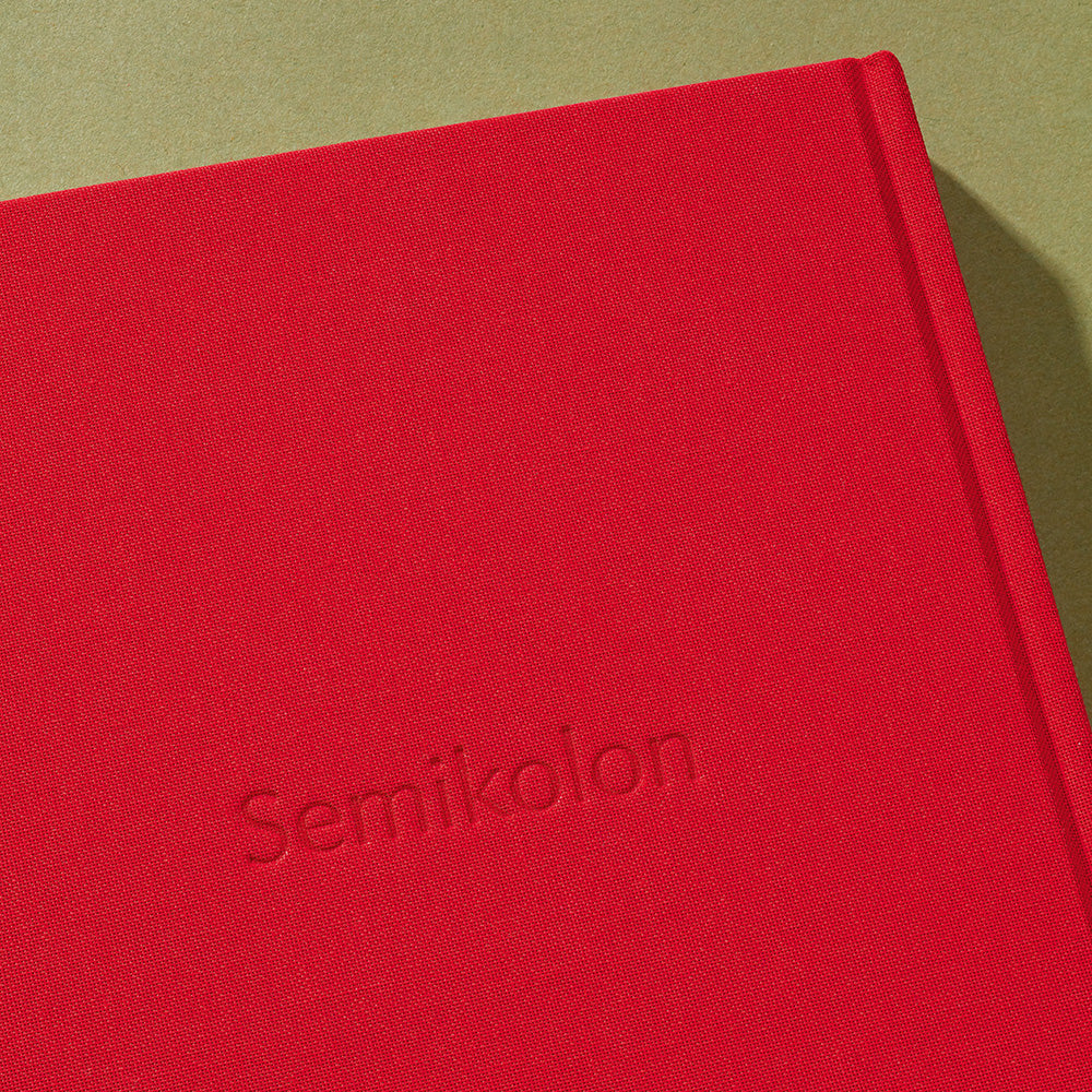 Cuaderno Cherry Pistacho Líneas SEMIKOLON- Depto51