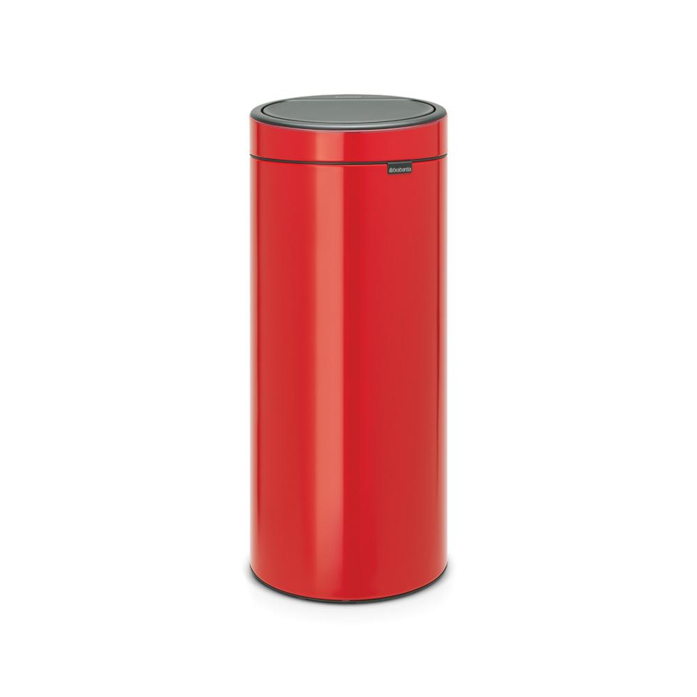 Basurero Touch 30 litros Rojo BRABANTIA- Depto51