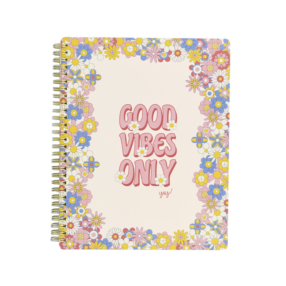 Cuaderno Grande Happy Flowers YAY! PAPER- Depto51