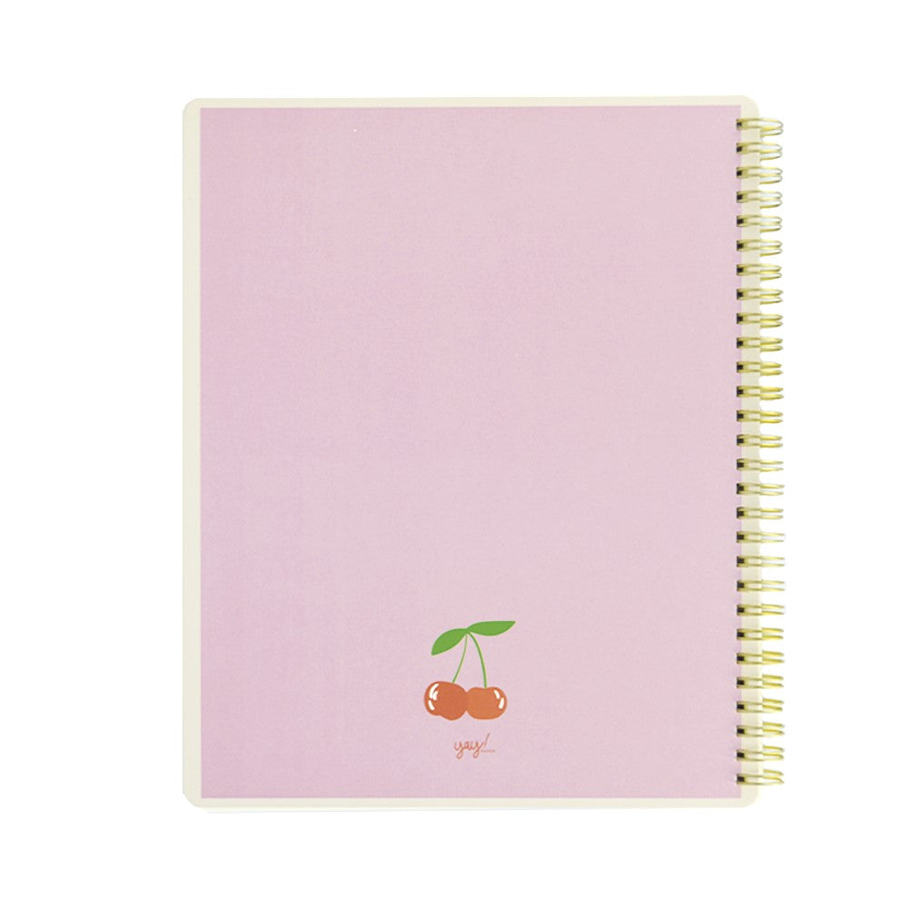 Cuaderno Grande Cherry YAY! PAPER- Depto51